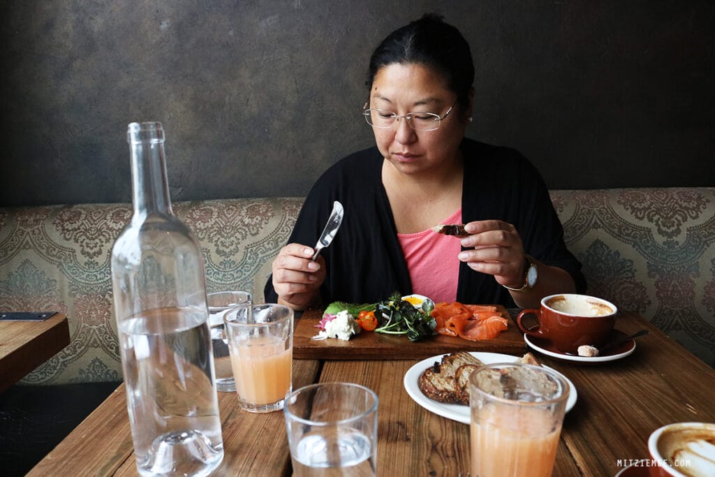 Los Angeles: Frühstück im Gjelina – Lemon Ricotta Pancakes