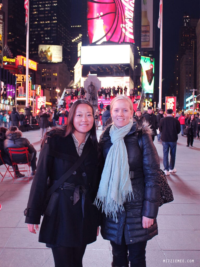 Weinachtsdekorationen in New York City