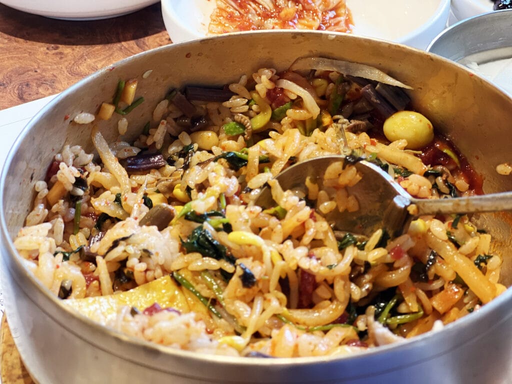 Jeonju - Leckeres Bibimbap im Hankook Jib