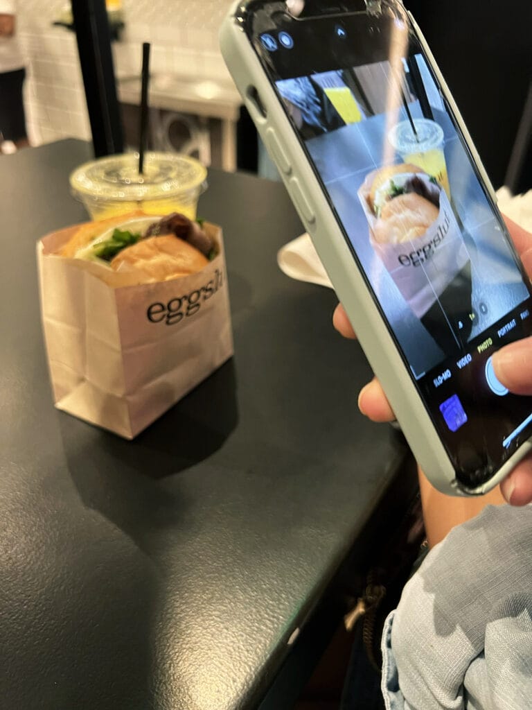 Frühstück in Las Vegas - Anstehen für Eggslut