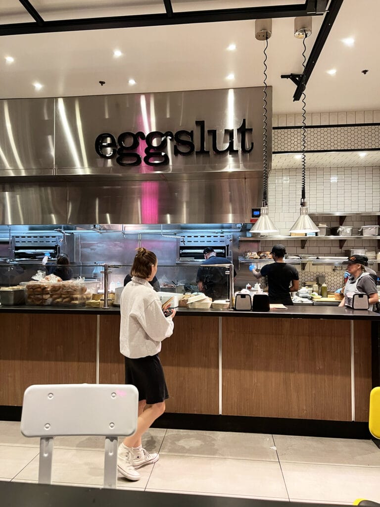 Frühstück in Las Vegas - Anstehen für Eggslut