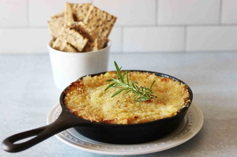 Rezept: Artischockendip mit übriggebliebenem Käse.