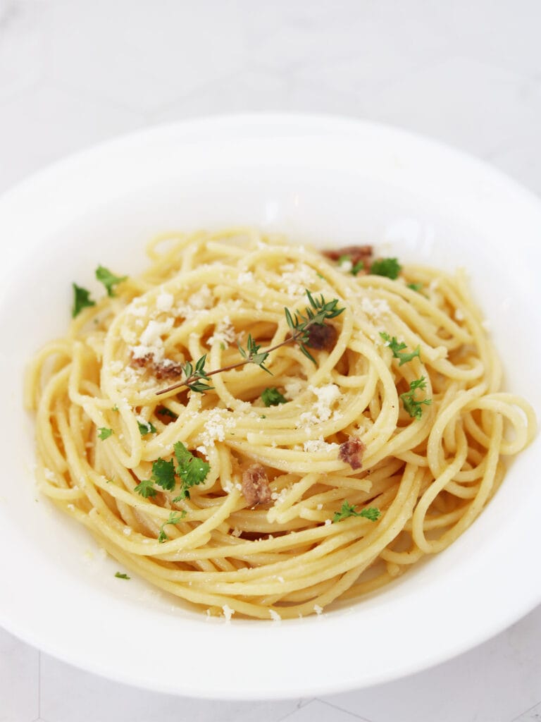 Rezept: Spaghetti mit Sardellen