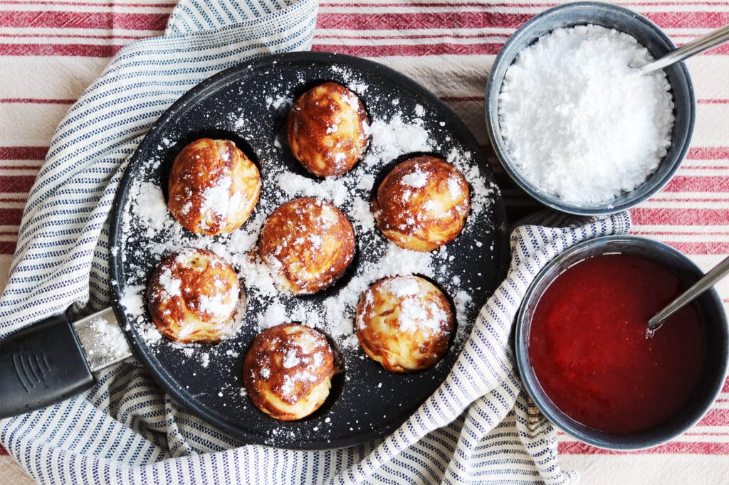 Rezept: Æbleskiver (Dänische Weihnachtsdonuts) – Nach Großmutters Rezept
