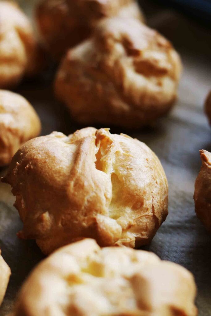 Rezept: Vandbakkelser – Dänische Windbeutel