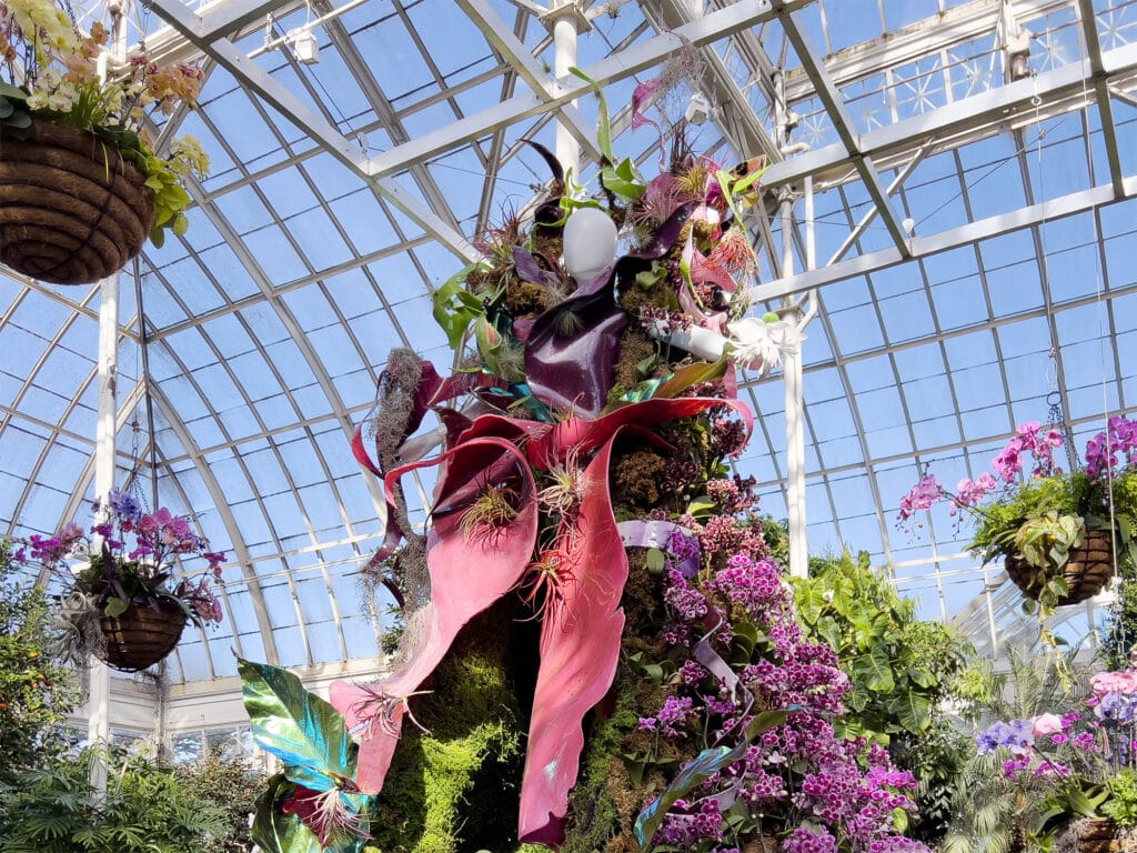 New York Botanical Garden: The Orchid Show – Florals in Fashion