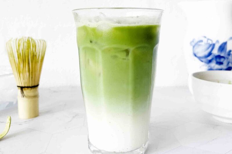 Rezept: Iced Matcha Latte