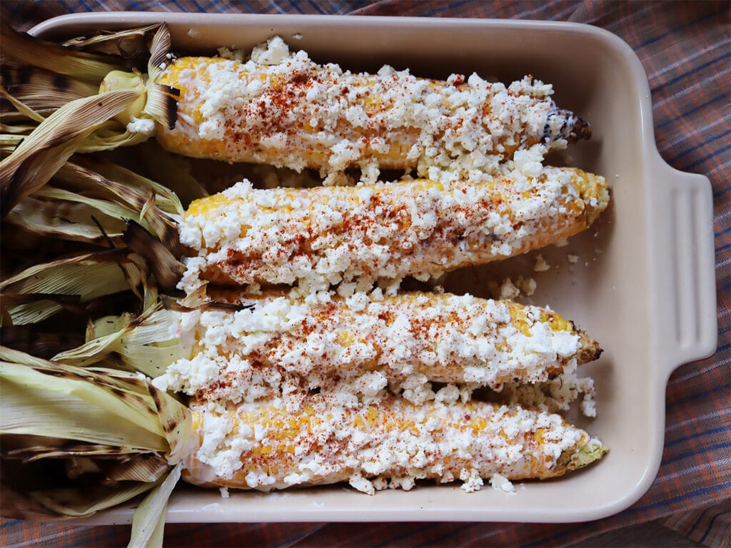 Rezept: Elotes – Mexikanischer gegrillter Mais