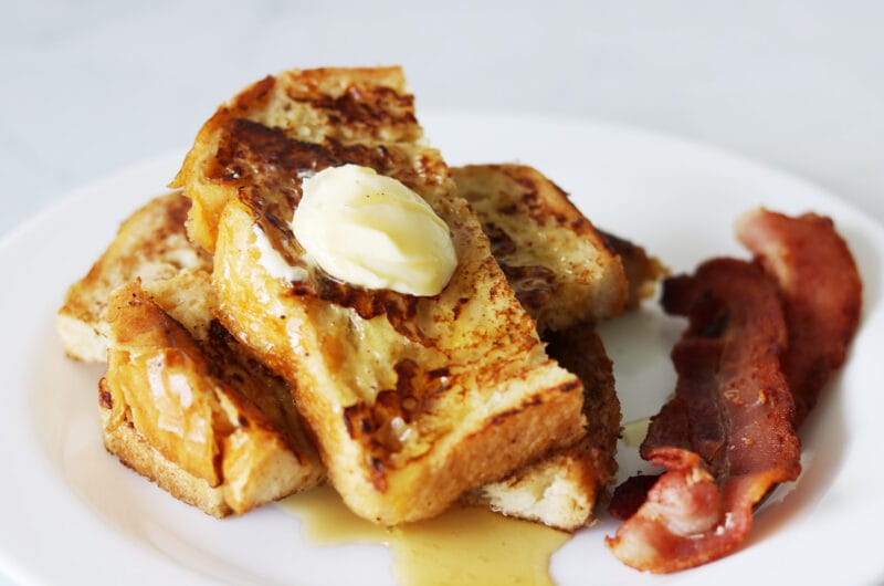 Recette : Pain perdu au bacon
