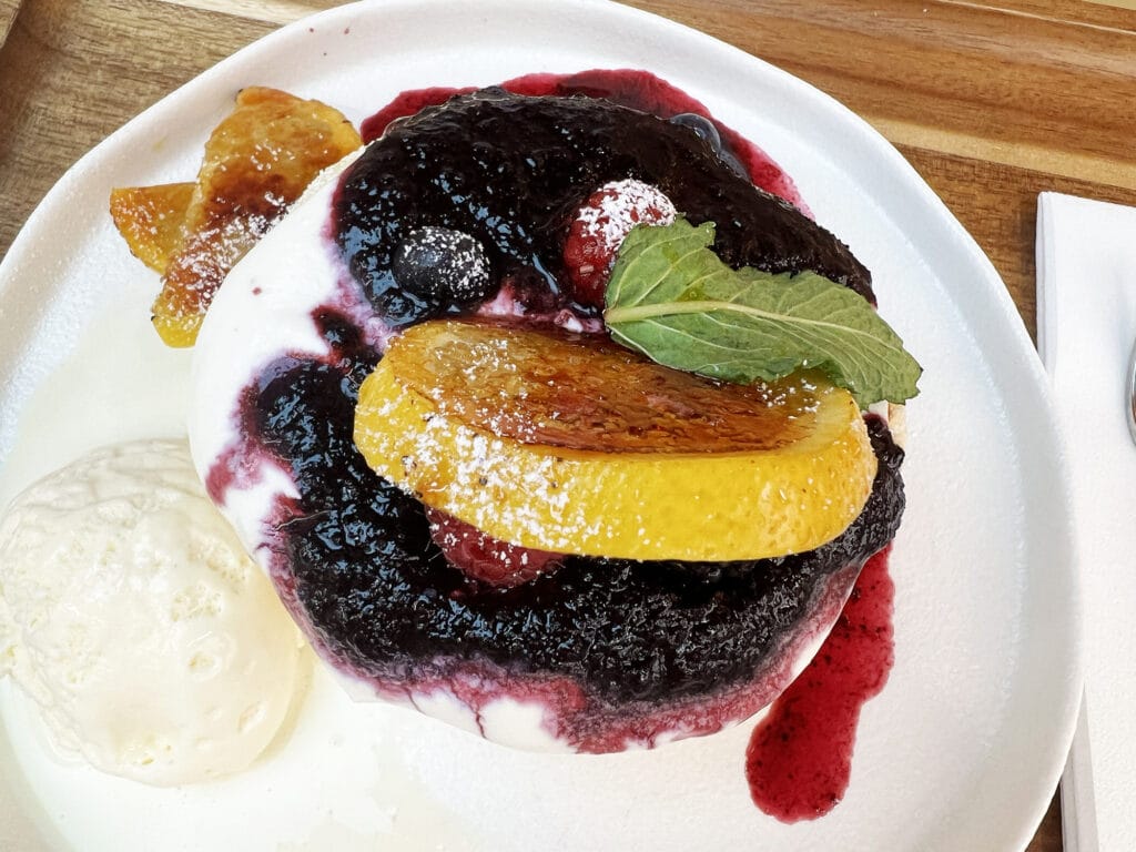 New York: Soufflé-Pfannkuchen bei Fluffy Fluffy