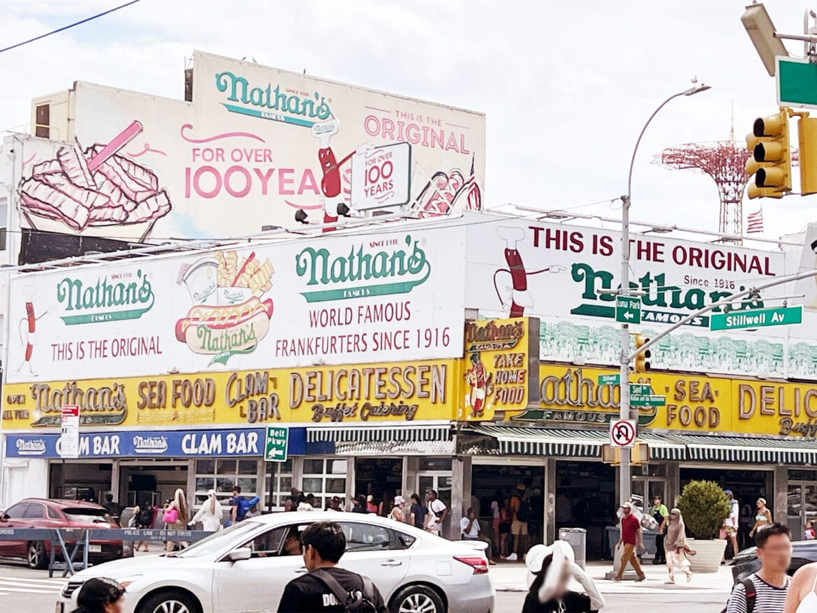 New York City: Nathan’s auf Coney Island
