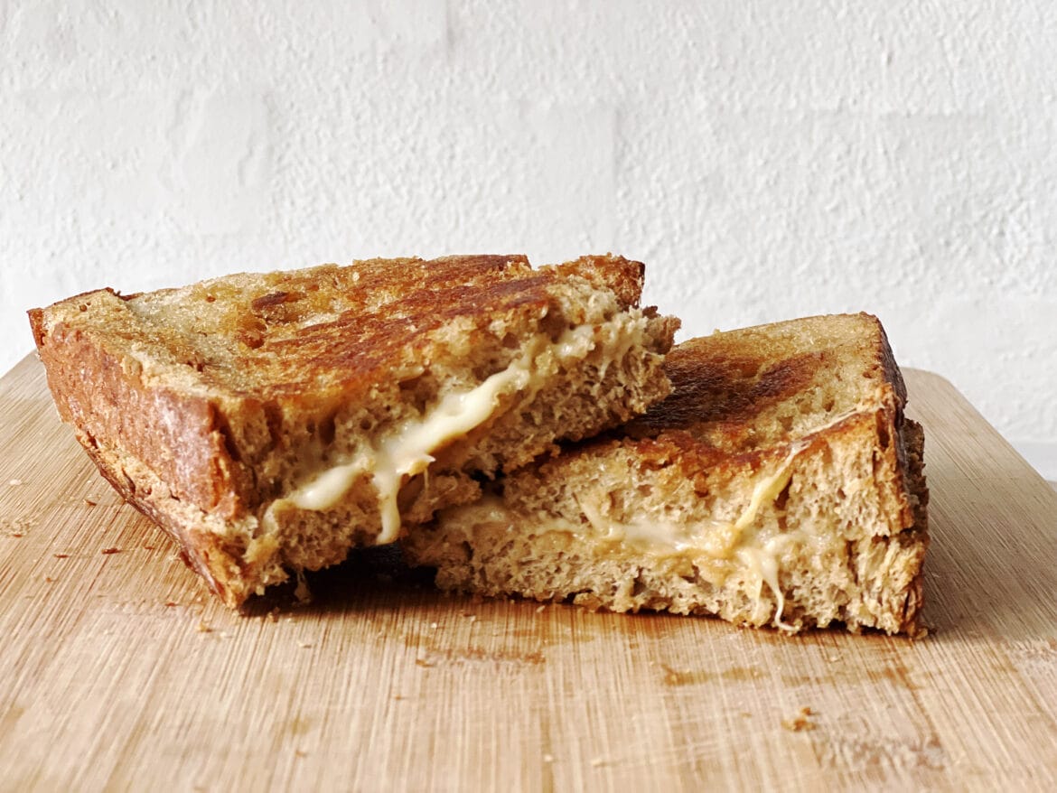 Rezept: Grilled Cheese Sandwich mit Senf