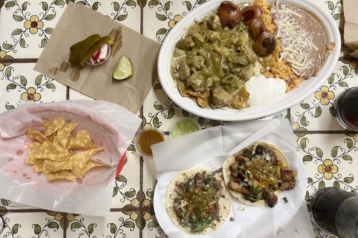 Frühstück bei Taqueria Bahia in San Rafael